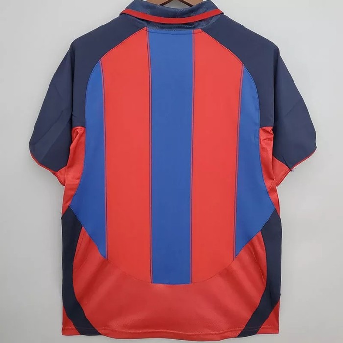 2003-2004 Barcelona Home Retro Soccer Jersey