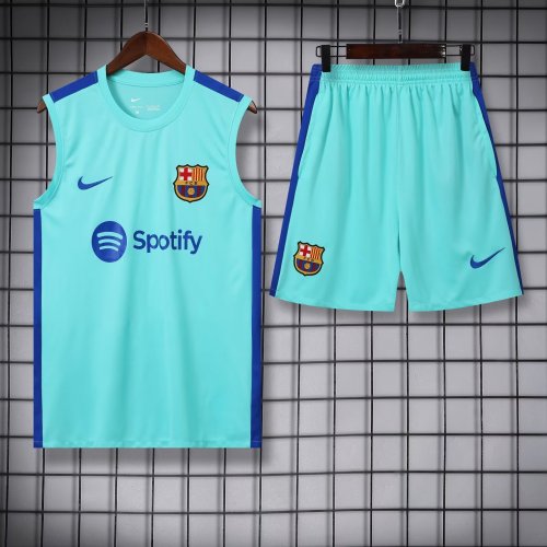 23-24 Barcelona High quality Tank Top And Shorts Suit