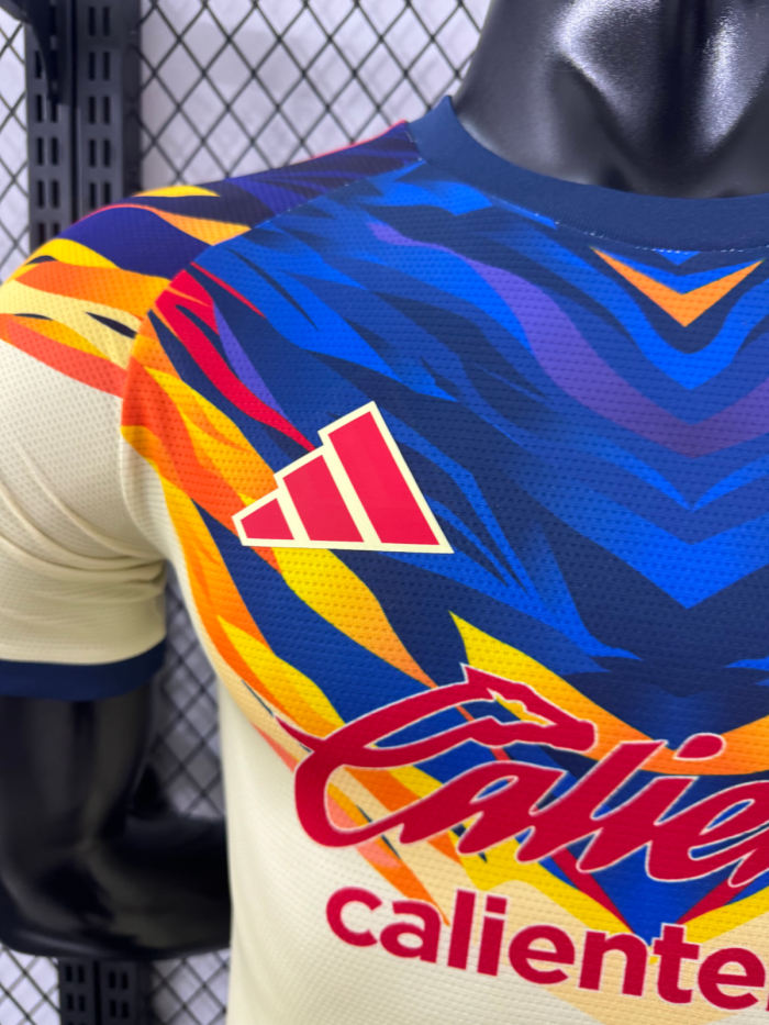 25-26 Club America Apricot Player Version Soccer Jersey