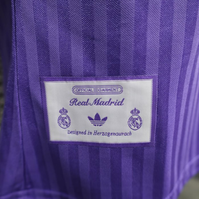 25-26 Real Madrid Purple Special Edition Player Version Training Shirts