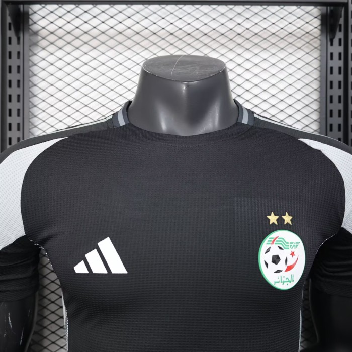 25-26 Algeria Black Player Version Training shirts
