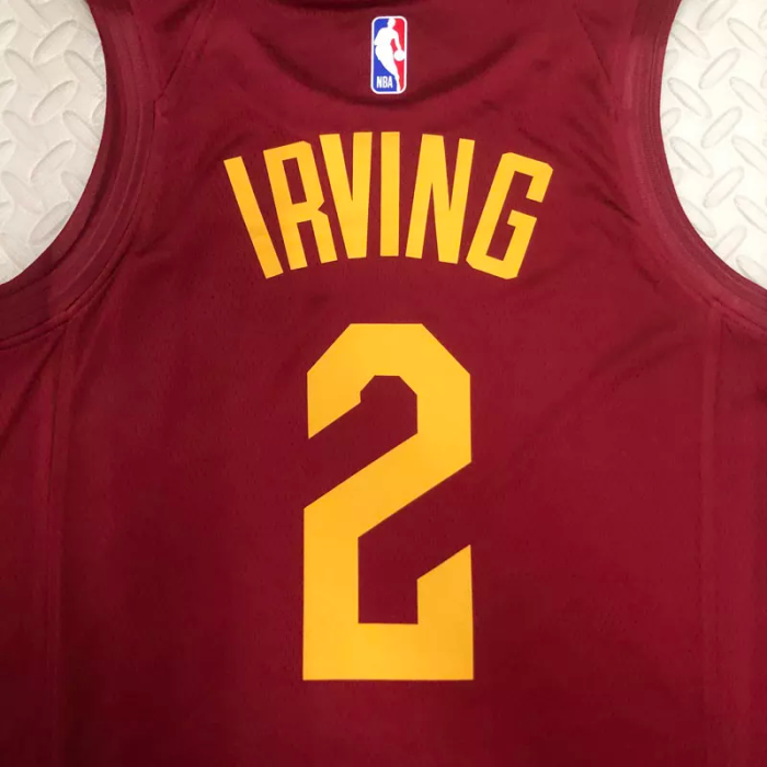 22-23 Cleveland Cavaliers IRVING #2 Red Top Quality Hot Pressing NBA Jersey