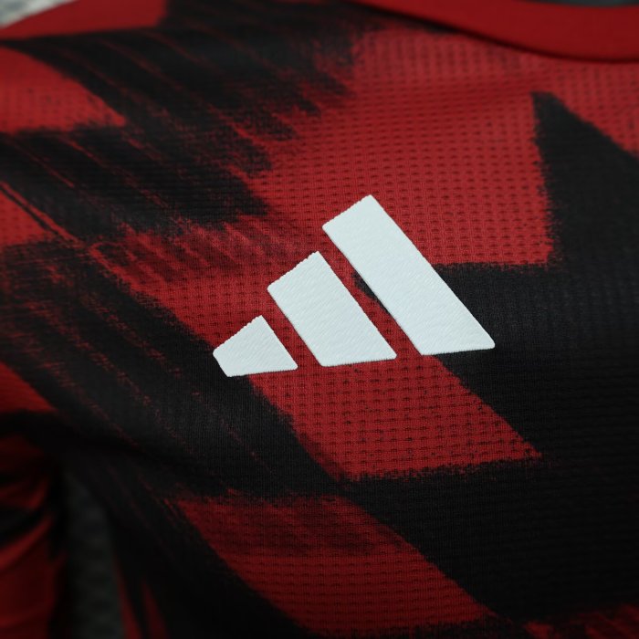 25-26 Manchester United Red Black Player Version Training shirts