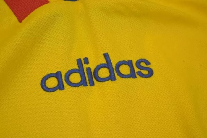 1994 Romania Home Retro Soccer Jersey
