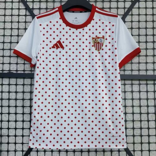 25-26 Sevilla White Training shirts