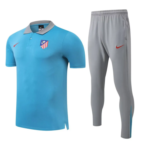 25-26 Atlético Madrid High Quality Polo Tracksuit
