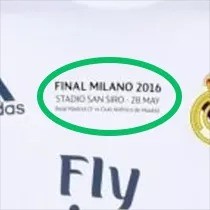 2015-2016 Real Madrid Home Player Version Retro Soccer Jersey