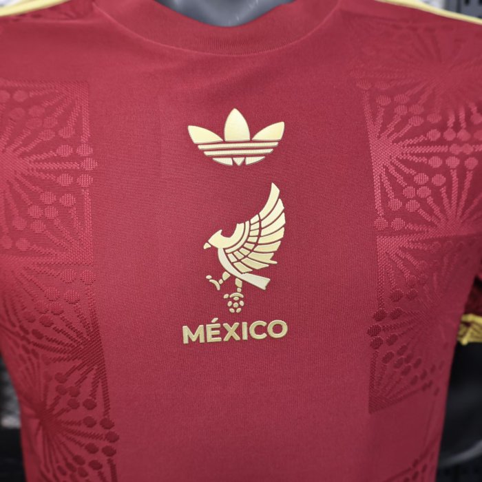 25-26 Mexico Gold Cup Red Player Vesion Soccer Jersey