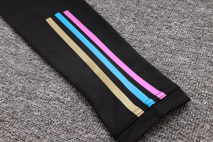 23-24 Real Madrid High Quality Half Pull Tracksuit