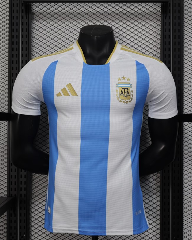 25-26 Argentina Home Player Version Soccer Jersey
