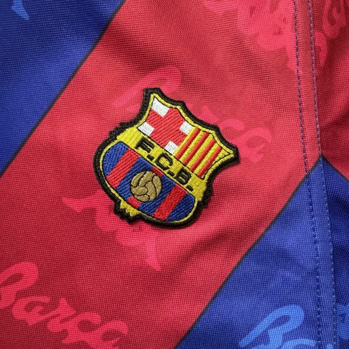 1995-1996 Barcelona Home Retro Soccer Jersey