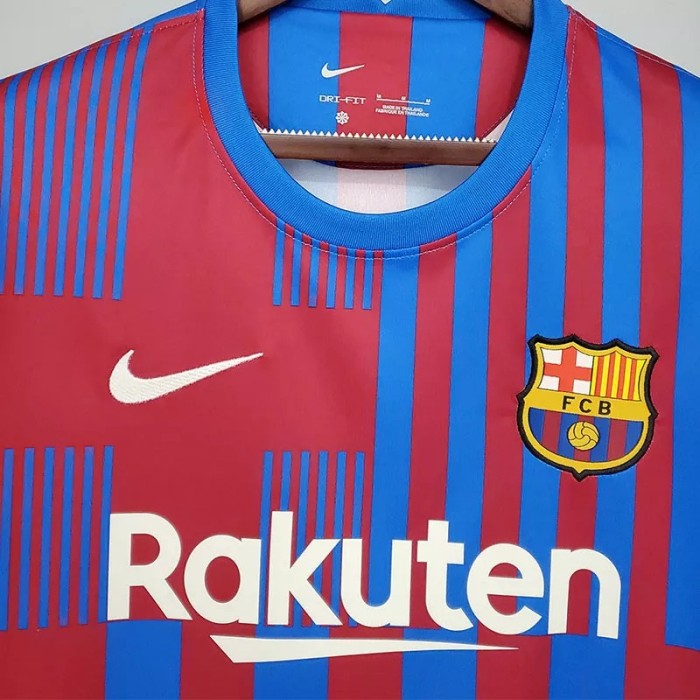21-22 Barcelona 1:1 Home Fans Soccer Jersey