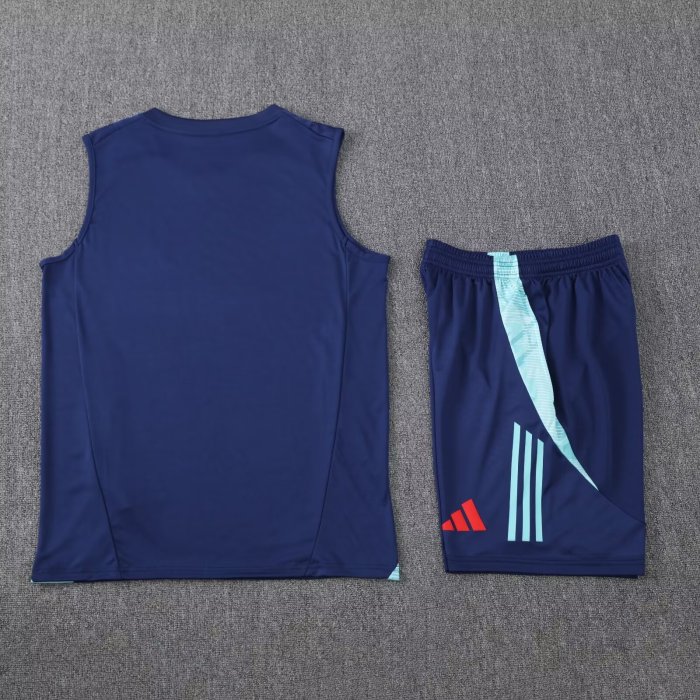 25-26 Flamengo High Quality Tank Top And Shorts Suit