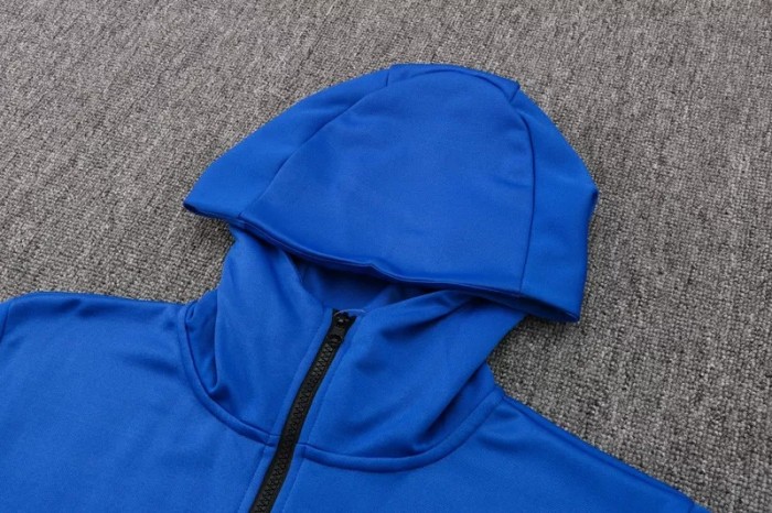 22-23 Inter Milan Blue Hoodie Jacket Tracksuit#F393