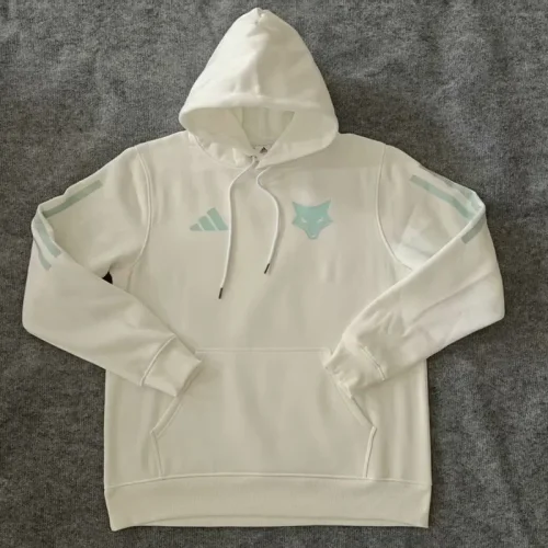 25-26 Cruzeiro White Hoody (加绒)