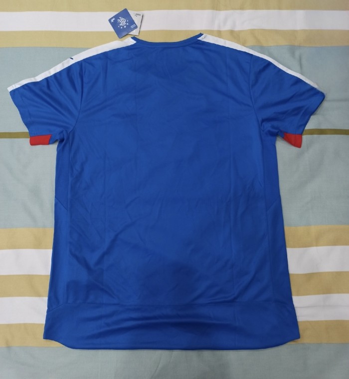 2015-2016 Rangers Home Retro soccer Jersey