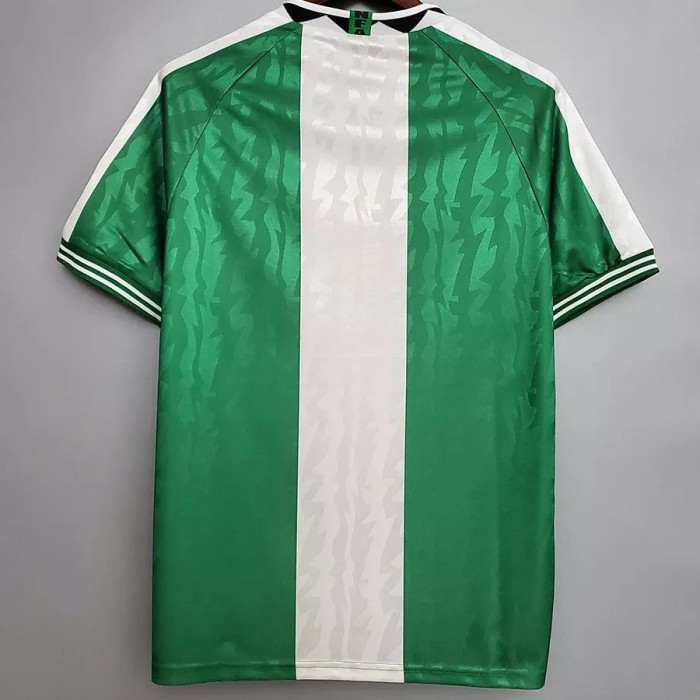1996 Nigeria Home Retro Soccer Jersey