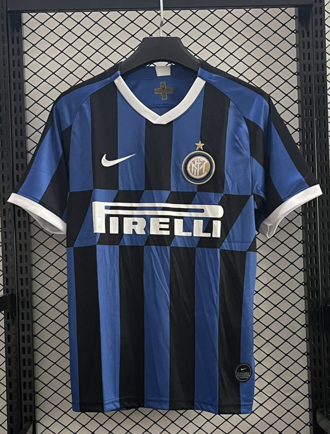 2019-2020 Inter Milan Home Retro Soccer Jersey
