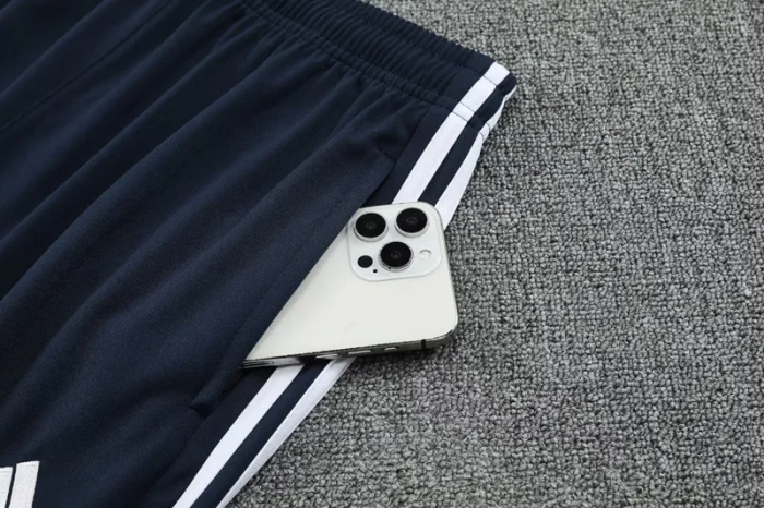 25-26 Real Madrid High Quality Half Pull Tracksuit