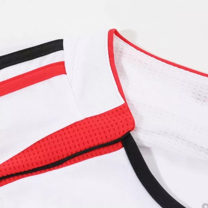 2006-2007 AC Milan Away White Retro Soccer Jersey(带决赛字)