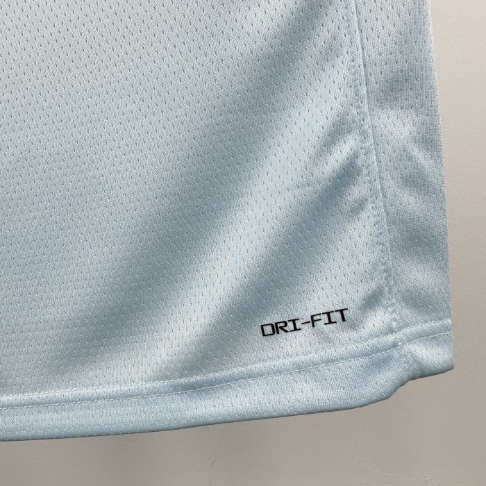 24-25 SA Spurs WEMBANYAMA #1 Light blue City Edition Top Quality Hot Pressing NBA Jersey