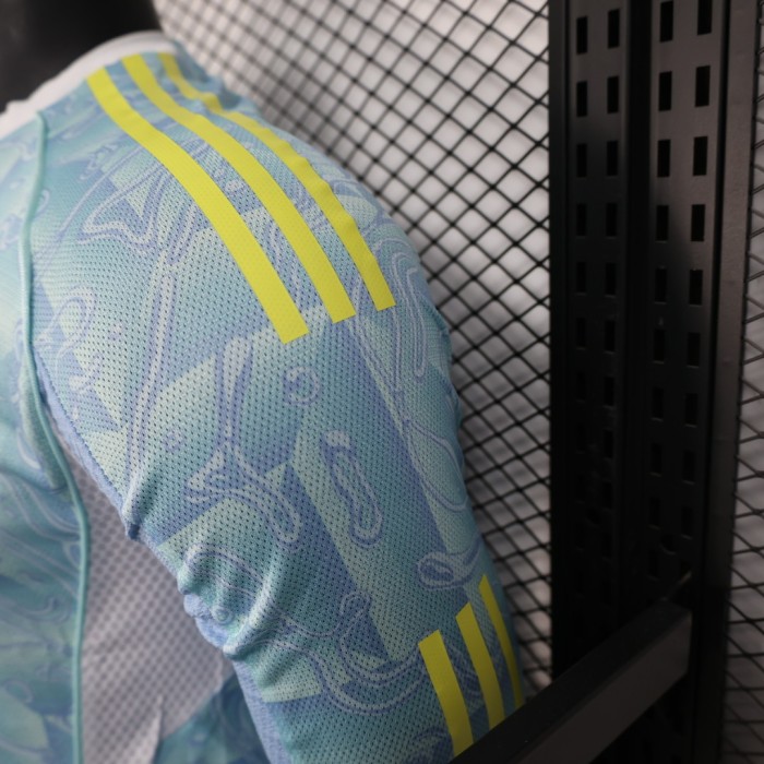 25-26 Juventus Away Long sleeves Player Version Soccer Jersey