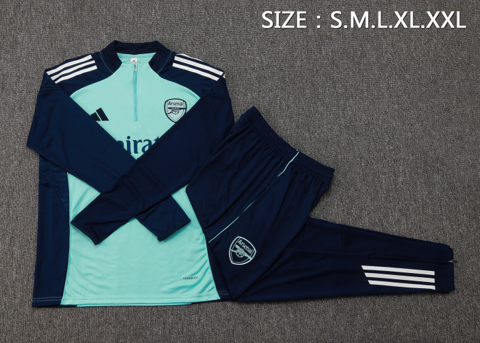 25-26 Arsenal High Quality Half Pull Tracksuit