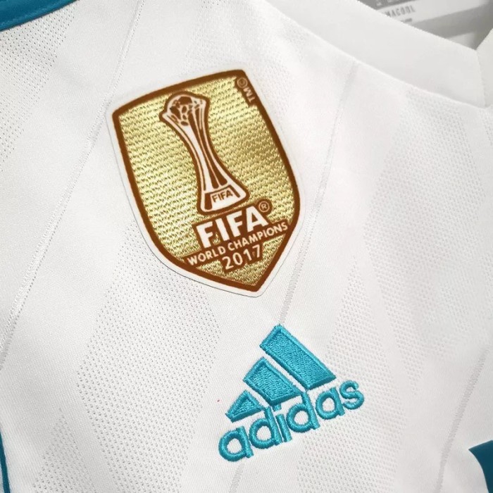 2017-2018 Real Madrid Home Retro Soccer Jersey