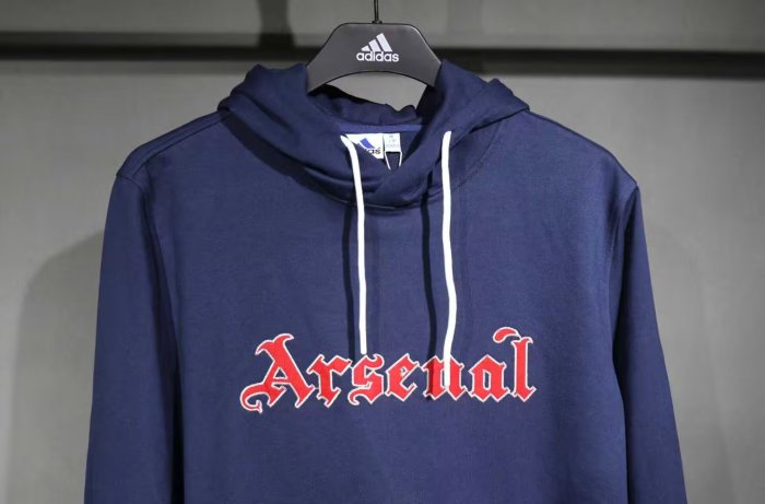 25-26 Arsenal Blue Hoodie Tracksuit