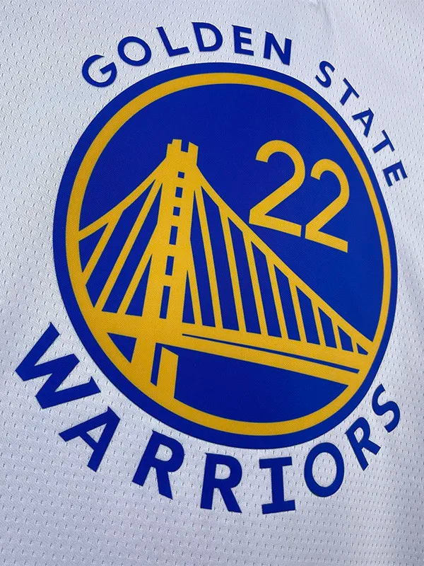 22-23 WARRIORS WIGGINS #22 White Top Quality Hot Pressing NBA Jersey
