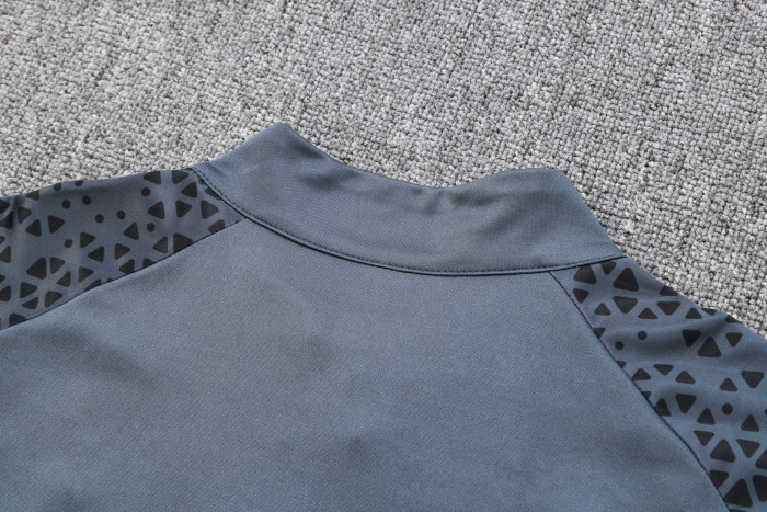 23-24 Dortmund High Quality Half Pull Tracksuit