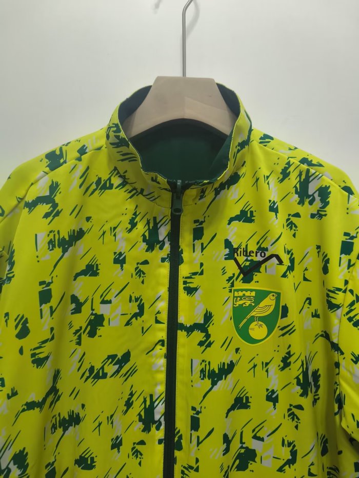 1992-1994 Norwich City Double Sided Windbreaker
