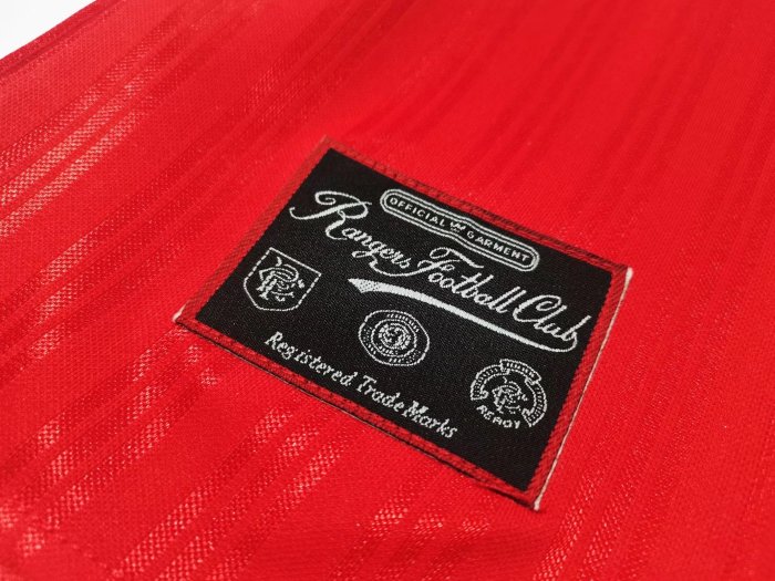 1995-1996 Rangers Away Retro Soccer Jersey