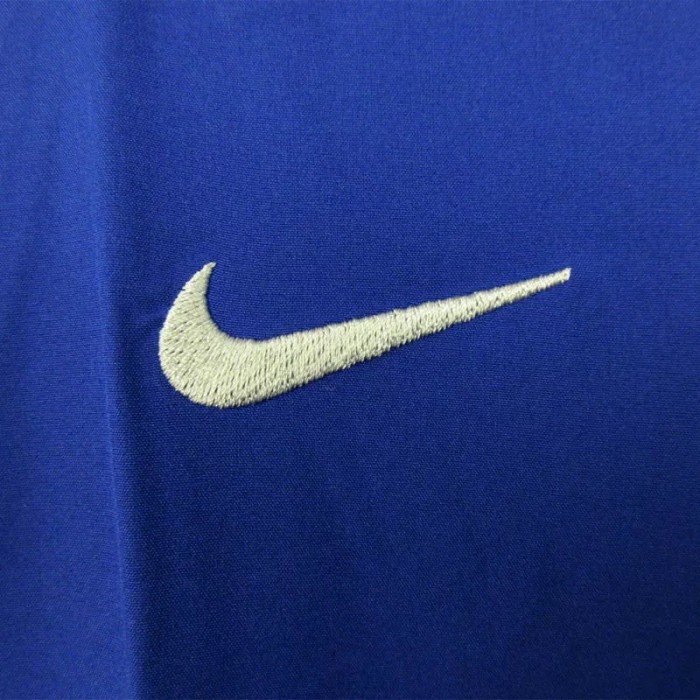 2002-2004 Manchester United Away Blue Retro Soccer Jersey