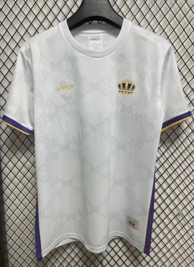 25-26 Real Madrid Comma Special Edition Fans Training Shirts (背后WALES)