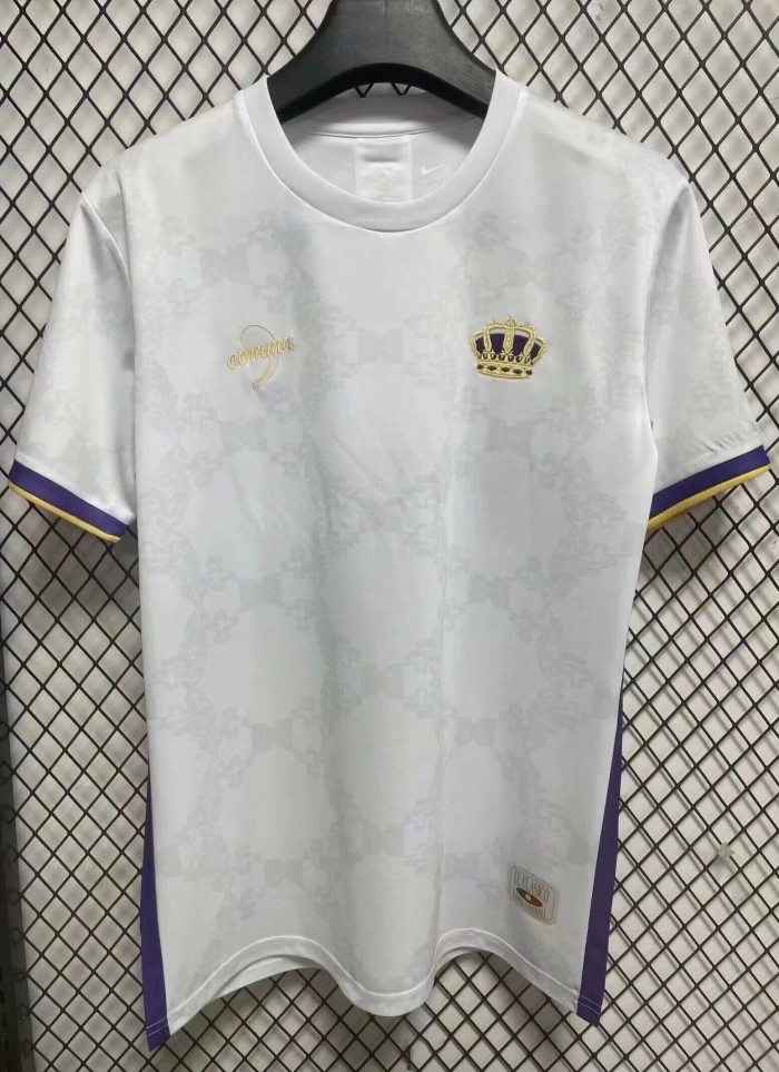 25-26 Real Madrid Comma Special Edition Fans Training Shirts (背后WALES)