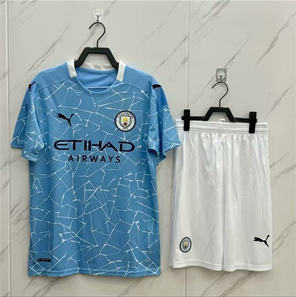 20-21 Manchester City Home Adult Suit
