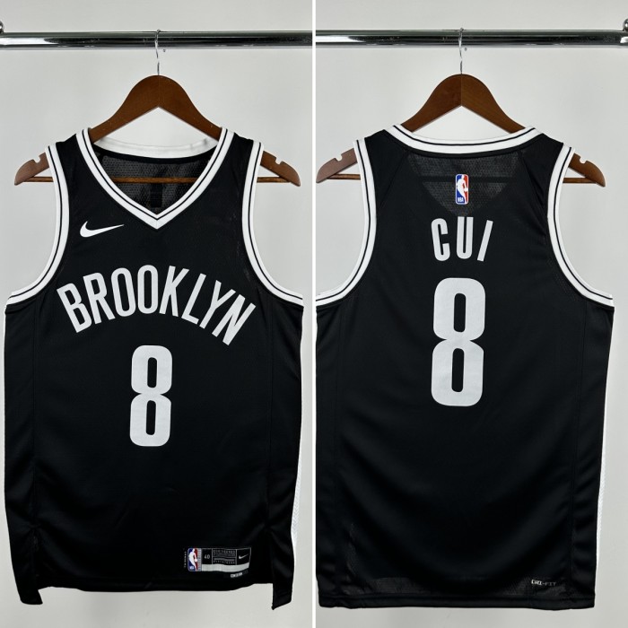 24-25 NETS  Top Quality Hot Pressing NBA Jersey