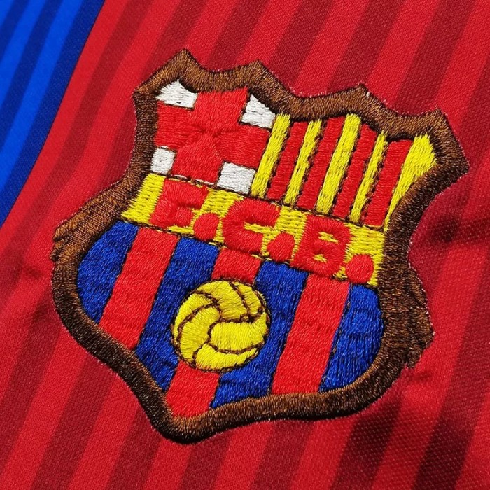 1990-1992 Barcelona Home Retro Soccer Jersey