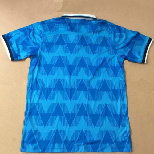 1989-1990 Lazio Home Retro Blue Soccer Jersey