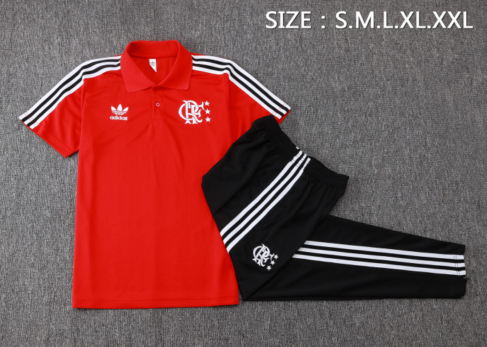 25-26 Flamengo High Quality Polo Tracksuit