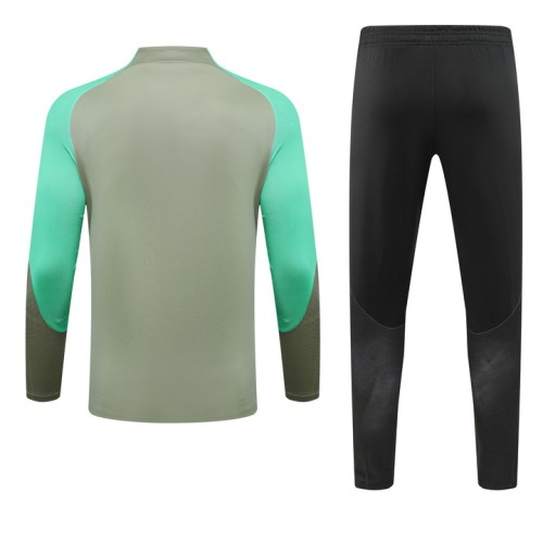 23-24 Atlético Madrid High Quality Half Pull Tracksuit