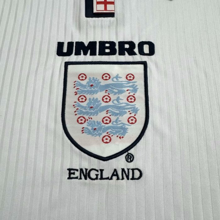 1998 England Home Retro Adult Suit
