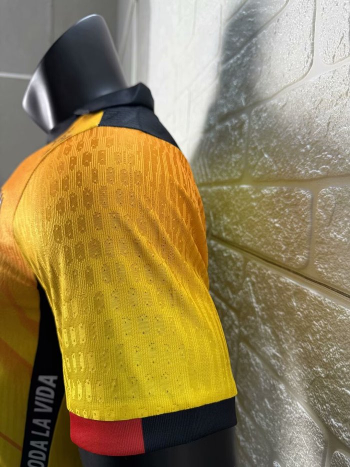 2025 Barcelona Yellow Special Edition Player Version Training Shirts