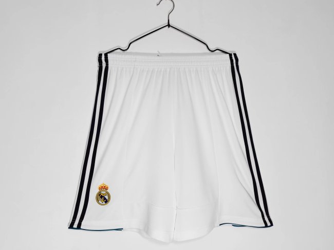 2012-2013 Real Madrid White Retro Shorts Pants