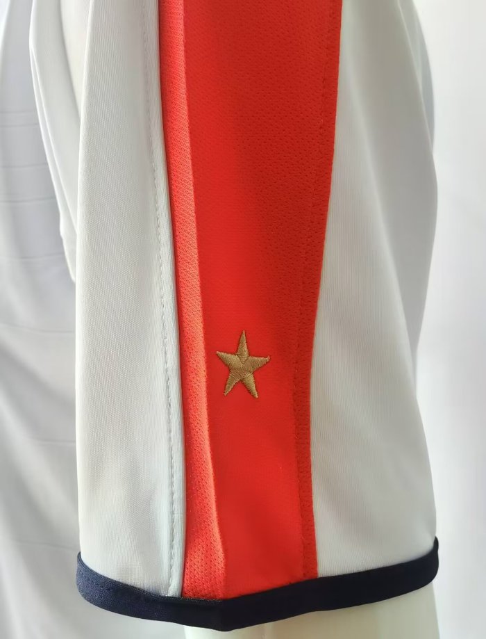 2004 England Home Retro Soccer Jersey