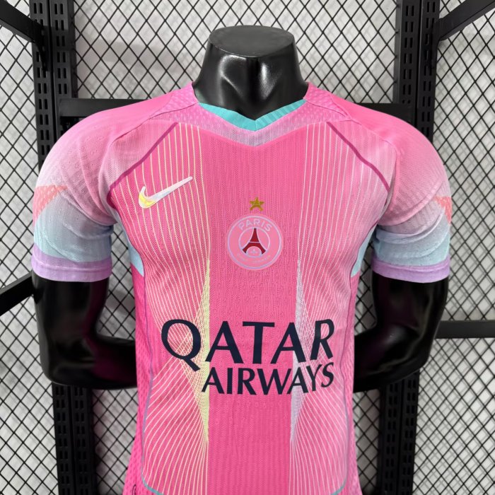 25-26 Paris Saint-Germain Pink Special Edition Player Version Soccer Jersey 1:1 Thai Quality
