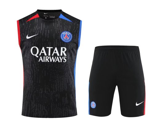 23-24 Paris Saint-Germain High quality Tank Top And Shorts Suit