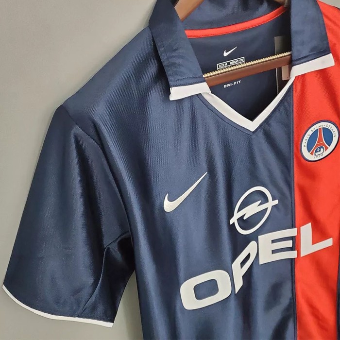 2001-2002 Paris Saint-Germain Paris Home Retro Soccer Jersey