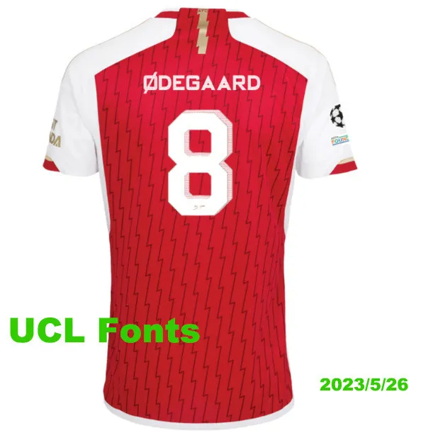 23-24 Arsenal Home 1:1 Fans Soccer Jersey